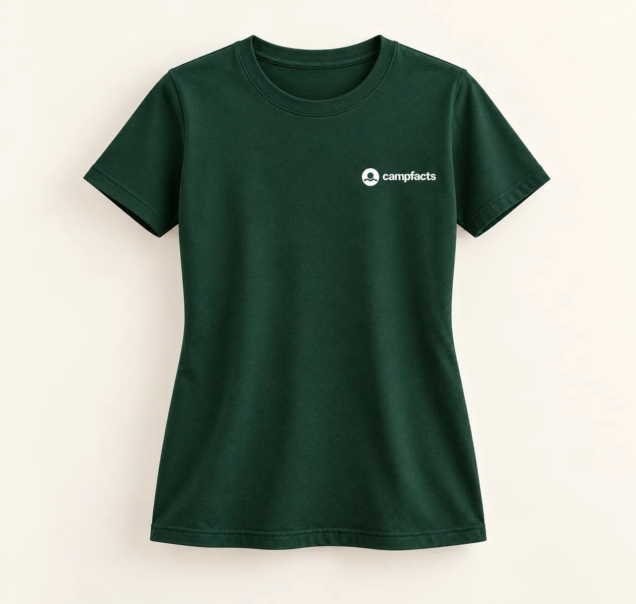 Ik heb 5G, T-shirt dames, bosgroen, voorzijde (ontwerpweergave)