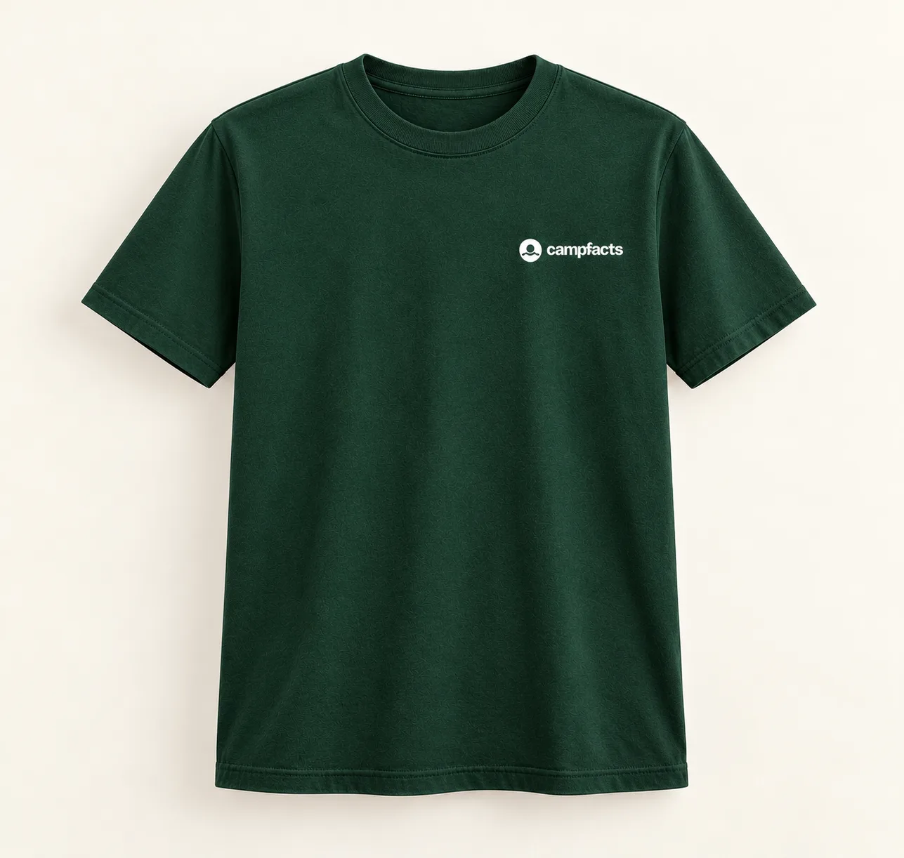 Ik heb 5G, T-shirt heren, bosgroen, voorzijde (ontwerpweergave)