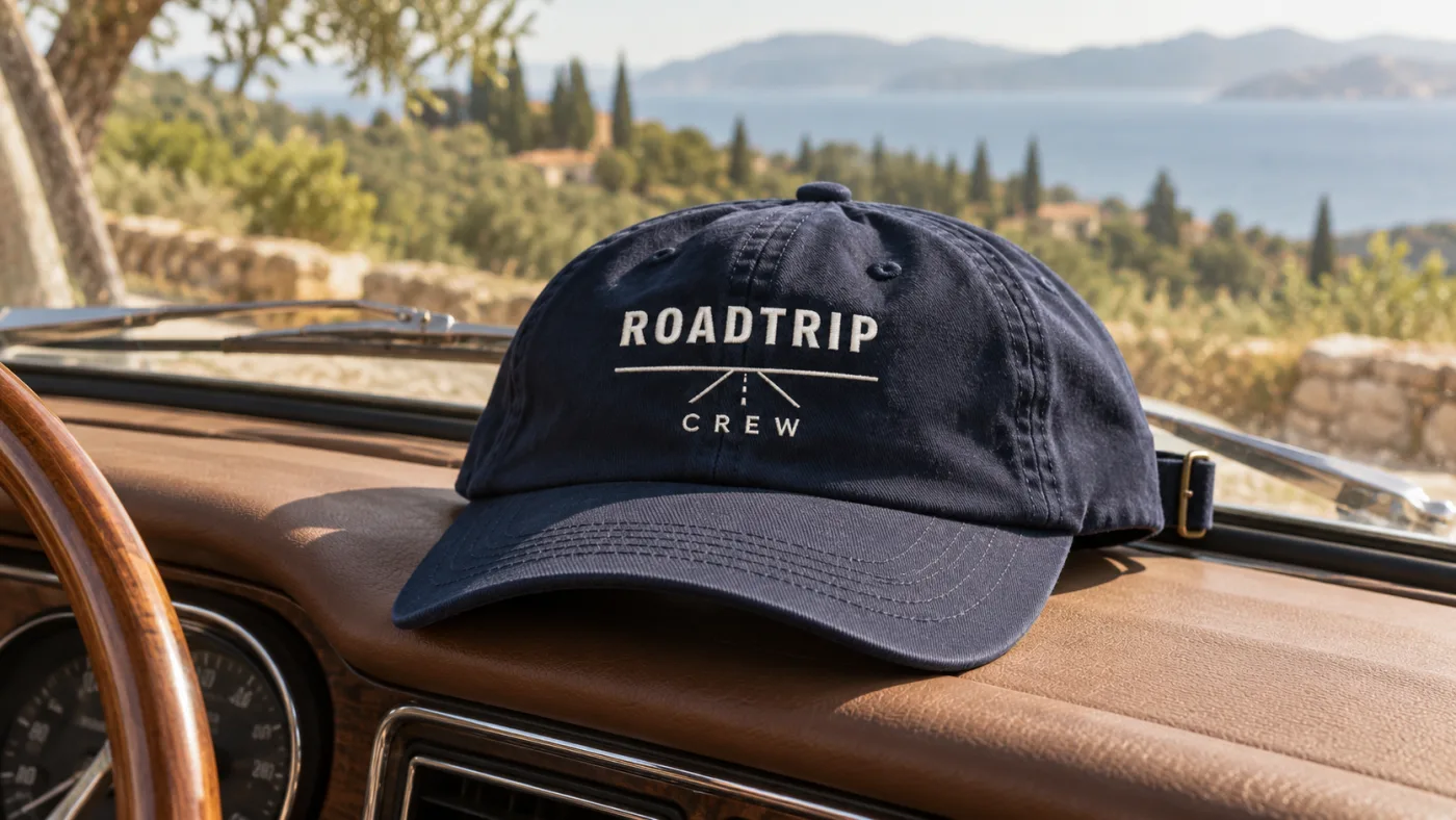Roadtrip Crew, navy, gedragen (ontwerpweergave)